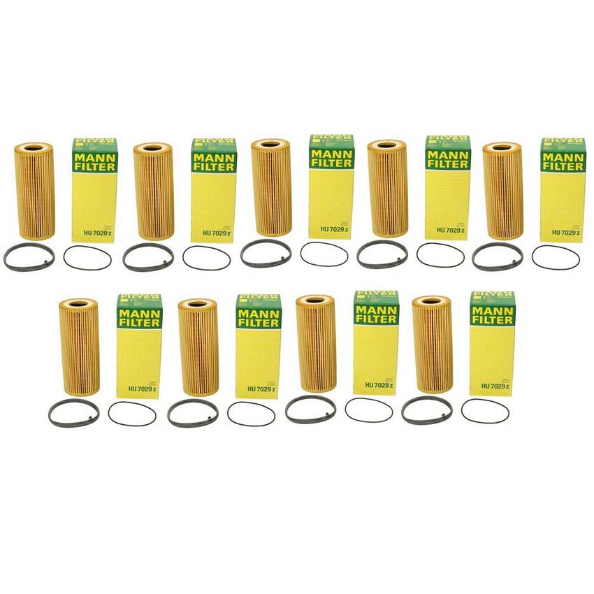 Audi Porsche Engine Oil Filter Kit (Cartridge FullFlow) 06E115562C